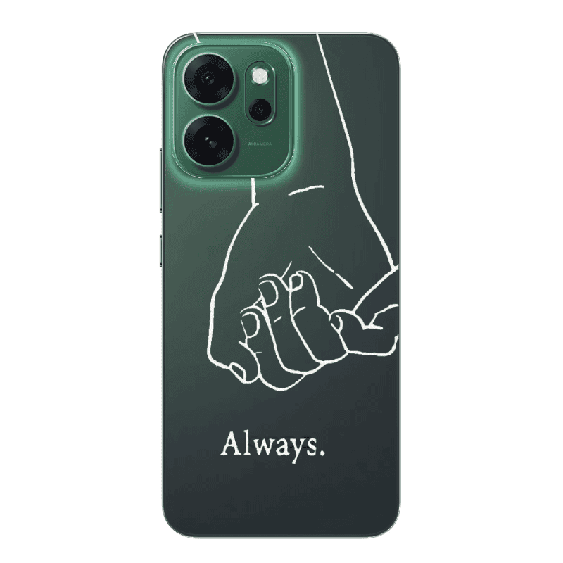 Oppo 14 F Always Transparent Silicone TPU Θήκη